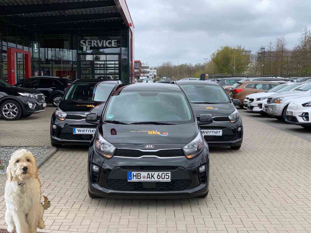 Neuer Fuhrpark mit Charly